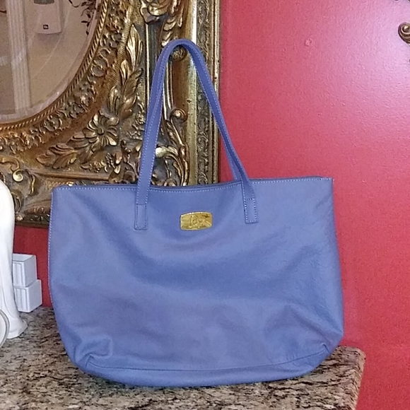 Joy Mangano Bags 224 Joy Mangano Leather Tote W Wristlet Poshmark